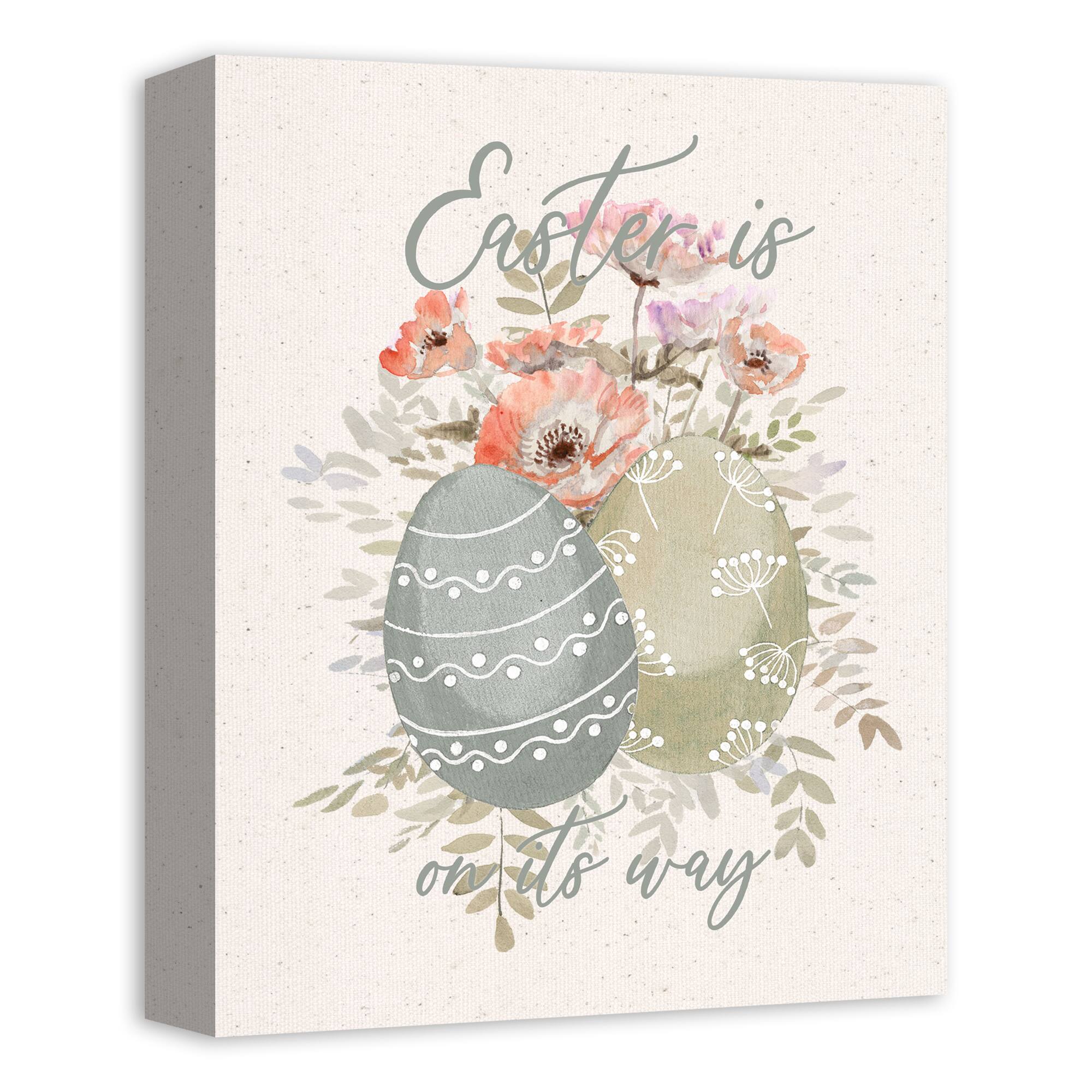 Easter On Its Way 1 11" x 14" Canvas Wall Art
